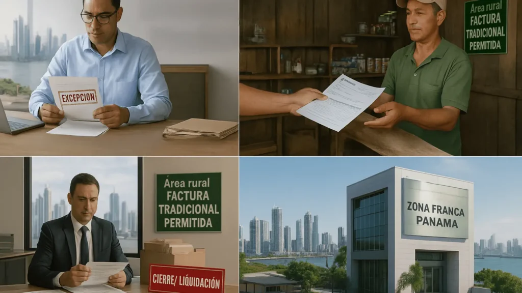 Excepción - de - la - Factura - Fiscal - Panamá