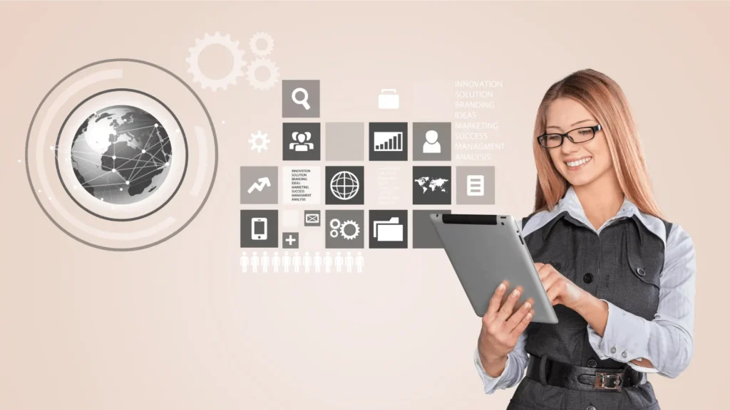 Crecimiento - administrativo - con - software