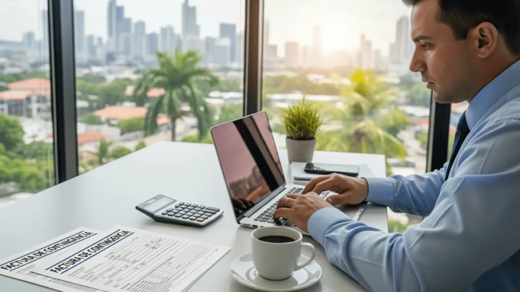 Como - llenar - un - formato - factura - contingencia - Panamá