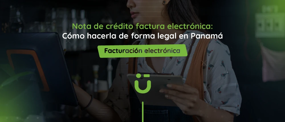 Nota de crédito factura electrónica